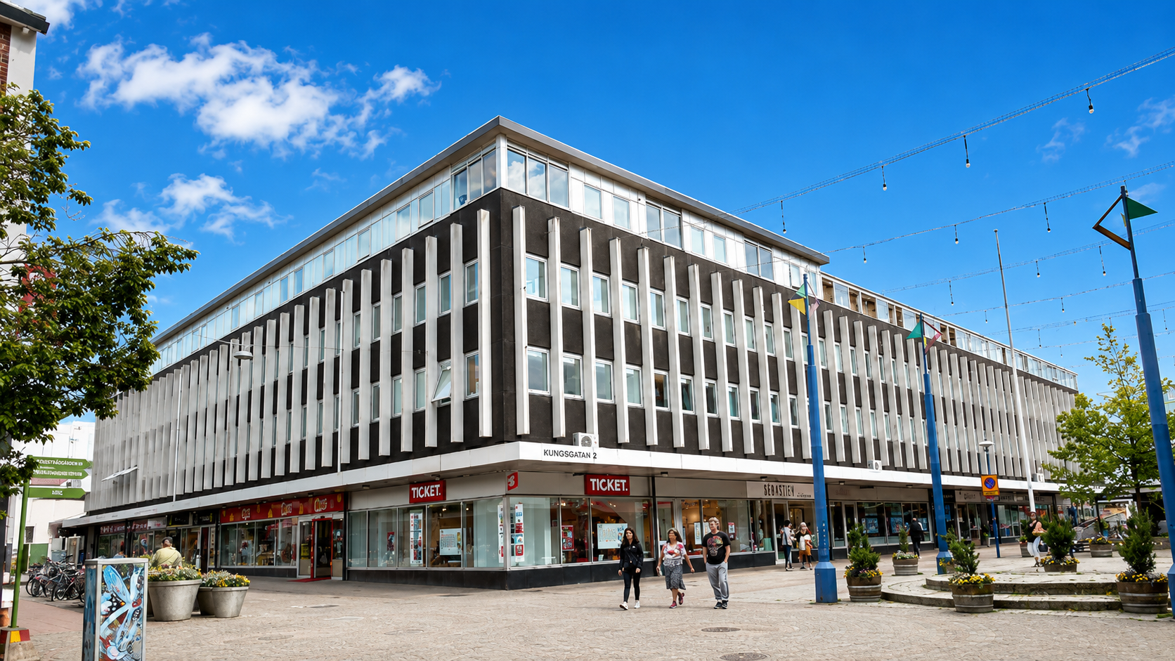 Centralt belägna fastigheter i Växjö
